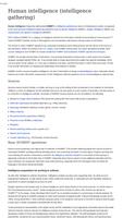 Intelligence management screenshot 2
