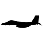 Modern military aircrafts 아이콘