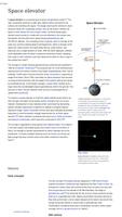 Space elevator screenshot 2