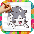 How to draw Cat and Dog иконка