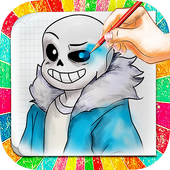 How to draw Undertale icon