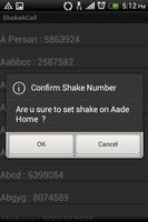 Shake To Call скриншот 2