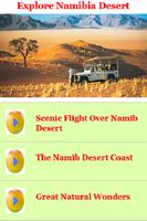 Explore Namibia Desert Affiche