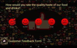 Customer Feedback Form capture d'écran 1