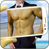 Body Scanner Camera prank App ikona