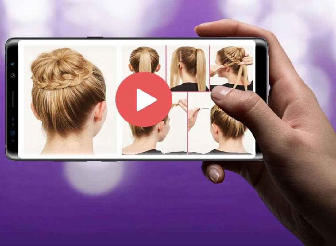 New Simple Hairstyle 2017 2018 Girl Video Tutorial For Android APK