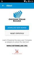 Cheyenne Vocab Builder plakat