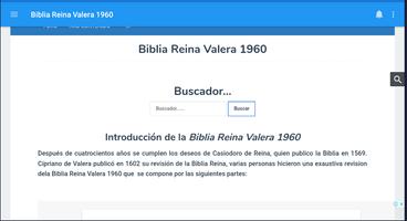 برنامه‌نما Biblia Reina Valera 1960 Contenido para Estudio عکس از صفحه