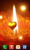 Love Candles live wallpaper 스크린샷 1