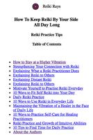 Reiki Wisdom Library اسکرین شاٹ 1