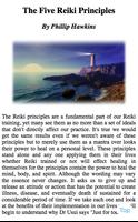 Reiki Wisdom Library اسکرین شاٹ 2