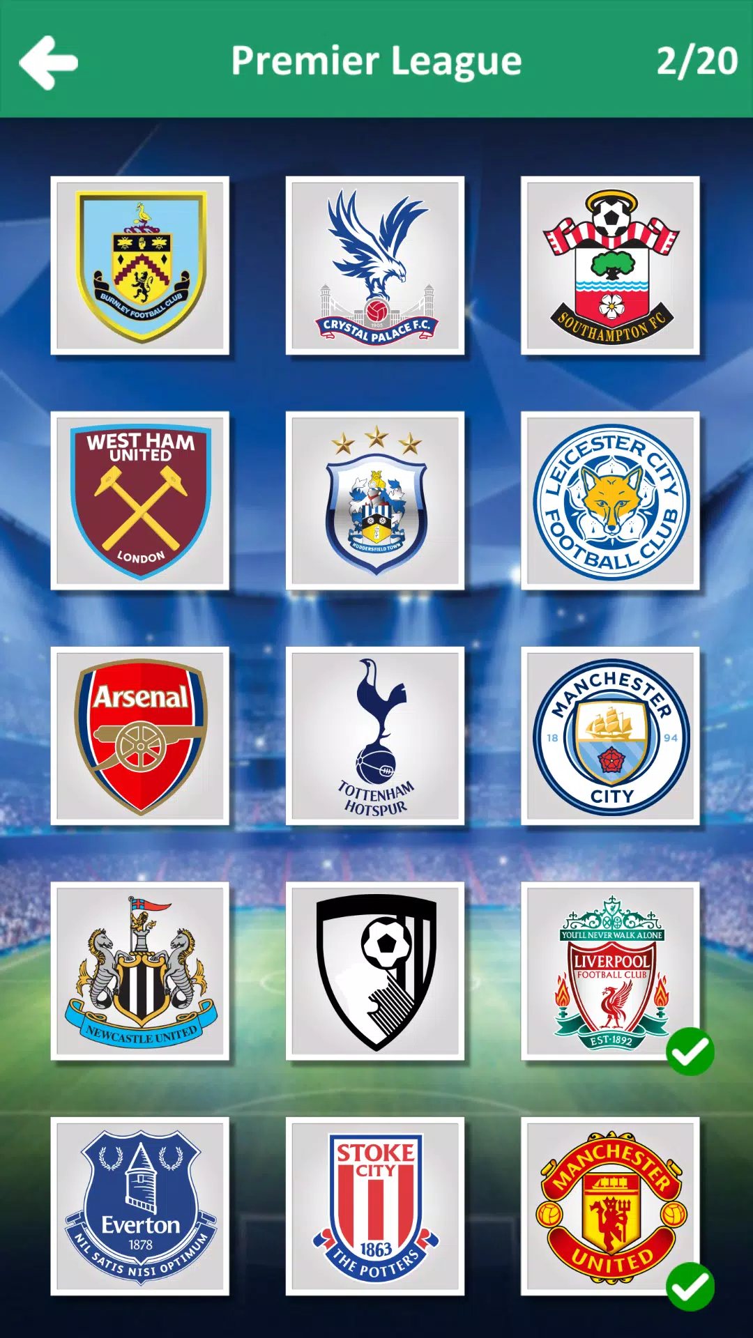Football Clubs Logo Quiz - Download do APK para Android