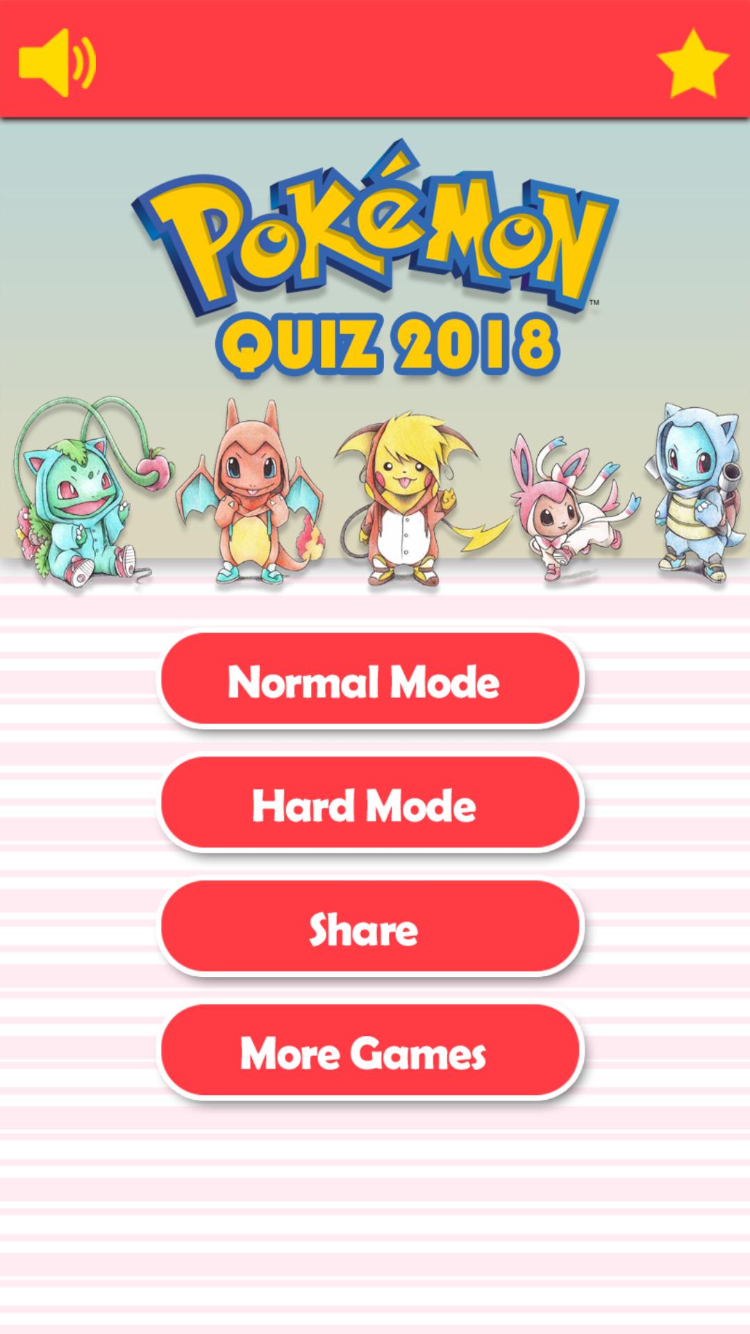 All Gen Pokemon Quiz 2018 for Android - APK Download