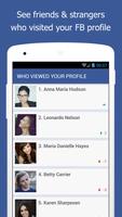 برنامه‌نما Who Viewed My Facebook Profile - Stalkers Visitors عکس از صفحه