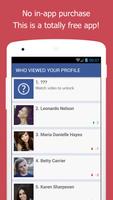 Who Viewed My Facebook Profile - Stalkers Visitors ảnh chụp màn hình 2