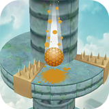 Keep Drop–Helix Ball Jump Tower Games icône