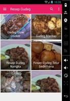 Resep Gudeg v.2 plakat