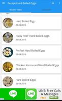 برنامه‌نما Recipe Hard Boiled Eggs 100+ عکس از صفحه
