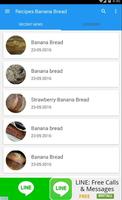 Recipes Banana Bread capture d'écran 1