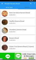 Recipes Banana Bread capture d'écran 2