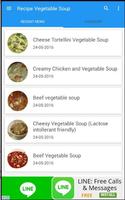 Recipe Vegetable Soup 100+ capture d'écran 1