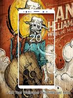 Hank Williams Wallpaper โปสเตอร์