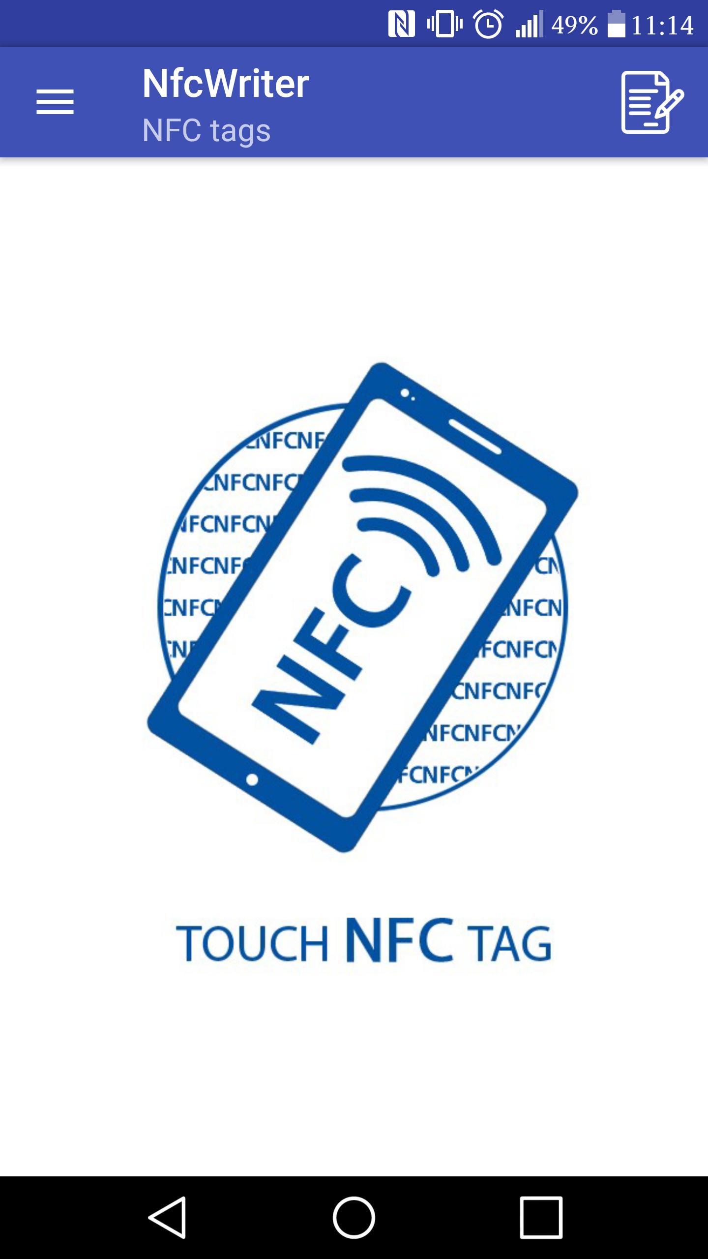 Nfc writer