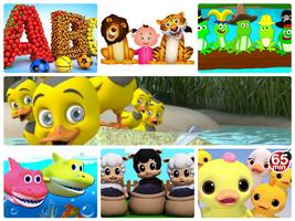 Five Little Ducks 3D More Nursery Rhymes videos স্ক্রিনশট 2