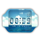 Natural Water Clock Live Wallpaper-APK