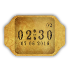 Old Gold Clock Live Wallpaper icon