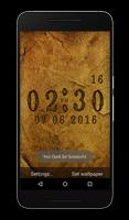 Old Gold Clock Live Wallpaper screenshot 2