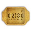 Gold Old Clock Live Wallpaper