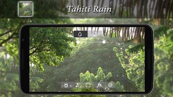 Ambiance Tahiti Rain Poster