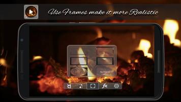 Burning wood fireplace screenshot 2