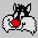 Cartoon Coloring Number - Pixel Art APK