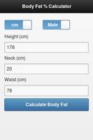 Body Fat Percentage Calculator poster