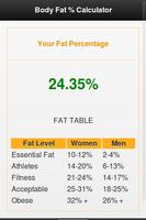 Body Fat Percentage Calculator screenshot 1