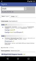 Focal.ie - An Irish dictionary Screenshot 1