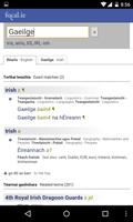 Focal.ie - An Irish dictionary Screenshot 2