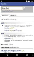 Focal.ie - An Irish dictionary capture d'écran 2