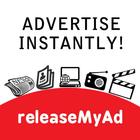 releaseMyAd Book Newspaper Ads আইকন