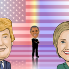 American Election 2016 USA Zeichen