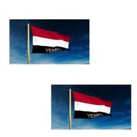 Yemen flag โปสเตอร์