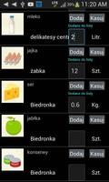 Zakupolista - inna lista zakupów - po sklepach capture d'écran 1