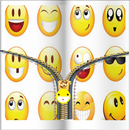 Emoticon Emoji Zip Khóa APK