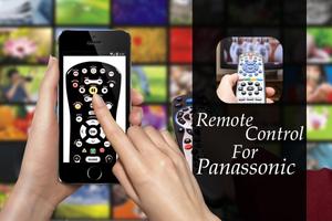 TV Remote pour Panasonic Affiche