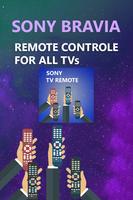 Controle Remoto De TV Para Sony Bravia imagem de tela 1