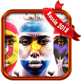 🇧🇷 Кубок мира FIFA Россия 2018 флаг лицо 🇩🇪 🇲 иконка