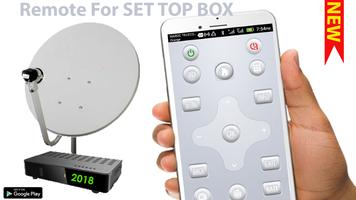 Remote Set Top Box - remote app 2018 الملصق