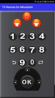 TV Remote for Mitsubishi capture d'écran 1